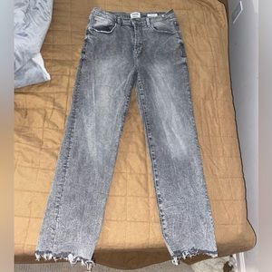 Straight leg jeans